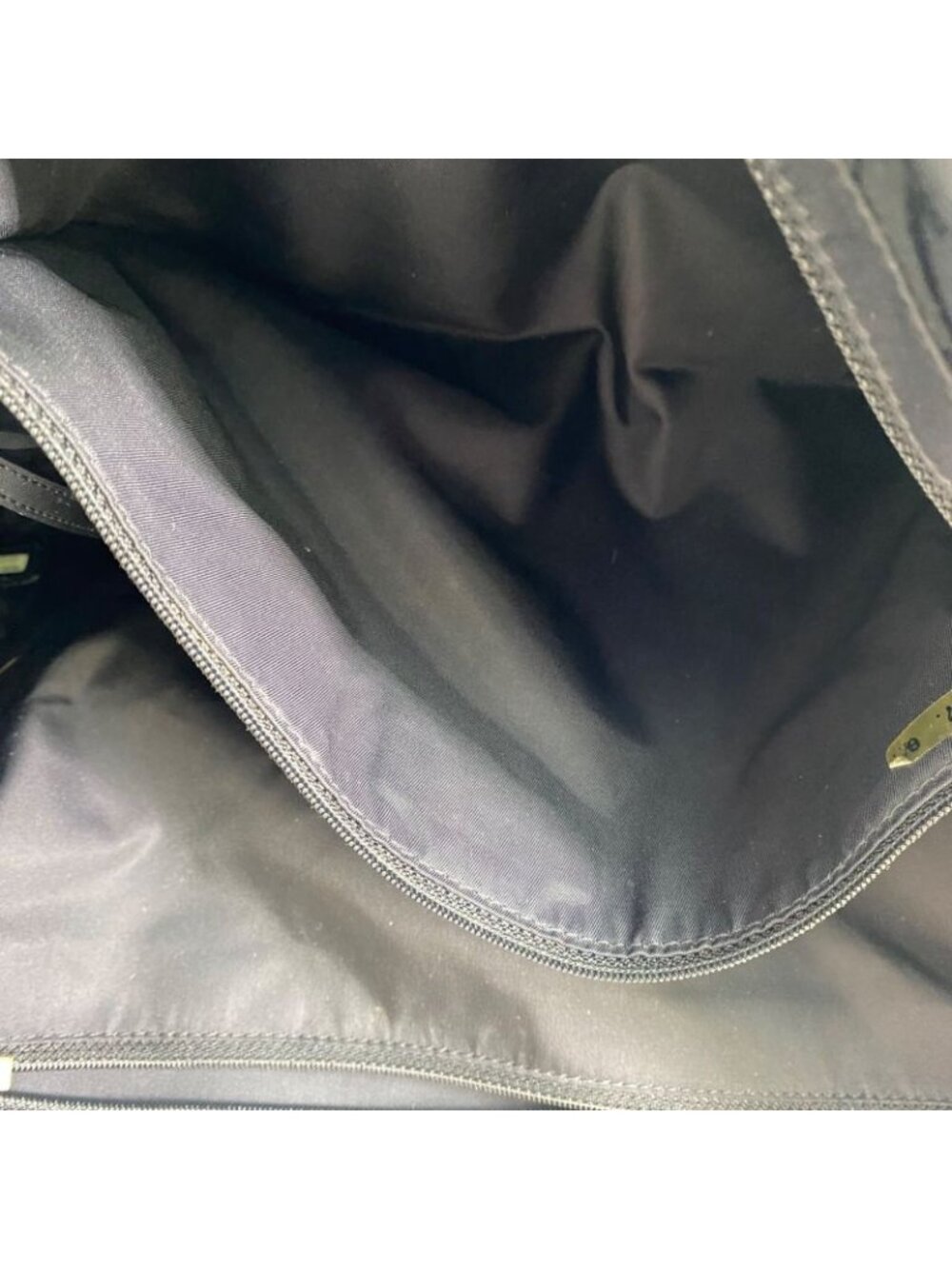 Chanel Tote New Travel Line Black CC Logo - Picture 9 of 16